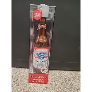 Budweiser BLUETOOTH BOTTLE SPEAKER  Color Changing LED Lights